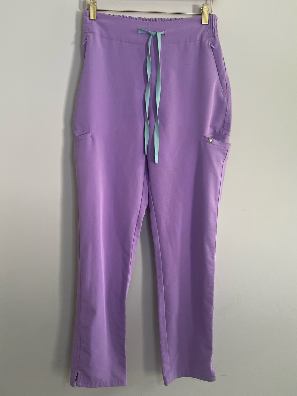Figs Zamora High Waisted Scrub Pants Womens Size Small